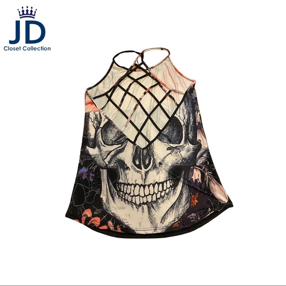 Women’s Printed Tank Top - New - Picture 3 of 4